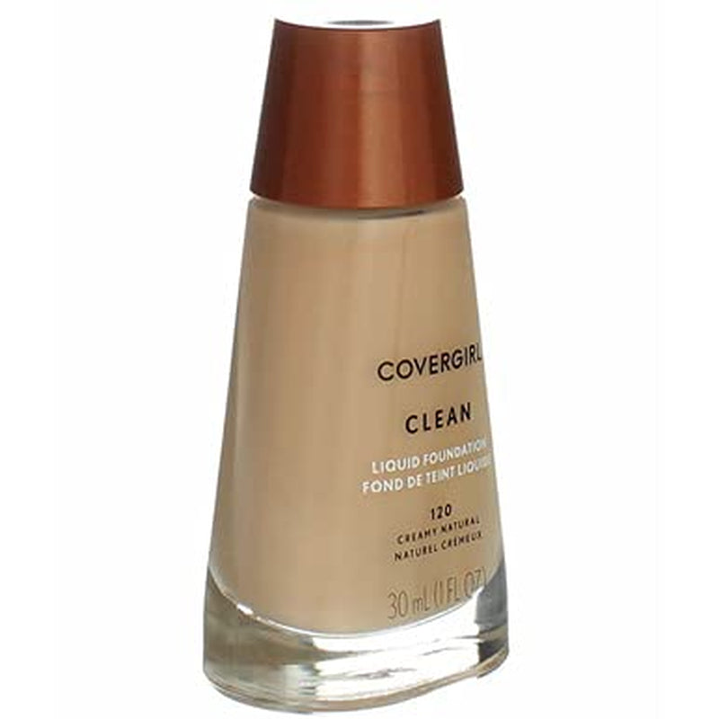 Cover Girl 00412 120Crmnat Creamy Natural Clean Liquid Make Up