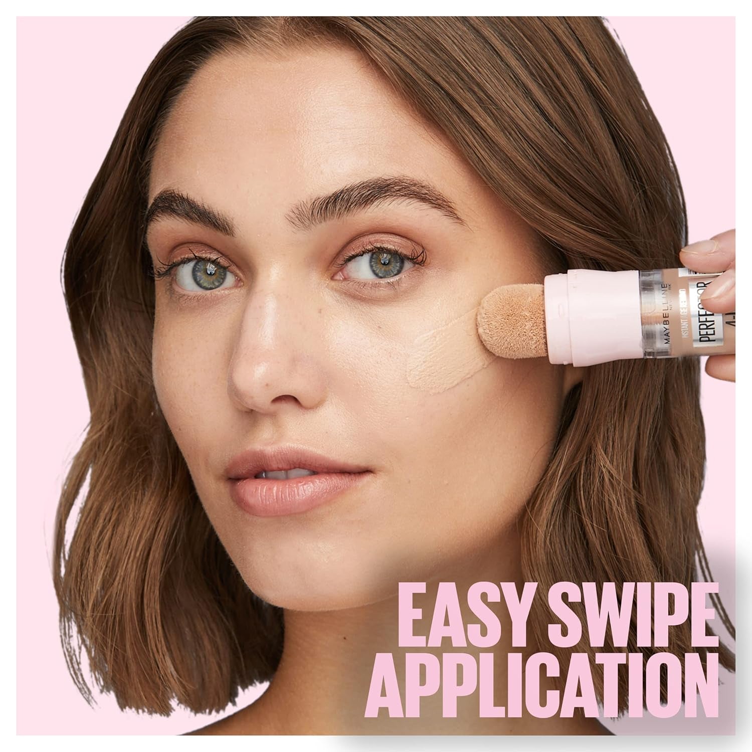 Baby Skin Primer + Instant Age Rewind Glow Foundation Makeup Bundle, Includes 1 Primer and 1 Light/Medium Makeup Base
