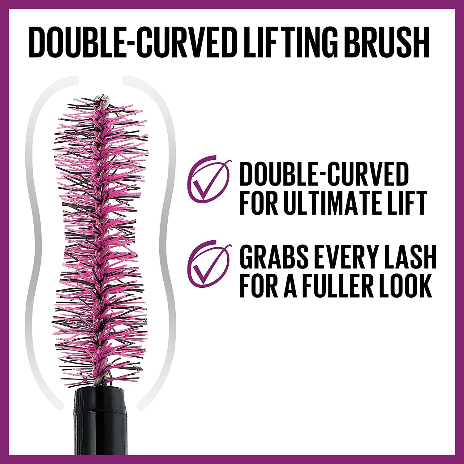 the Falsies Lash Lift Washable Mascara Volumizing, Lengthening, Lifting, Curling & Fit Me Matte + Poreless Pressed Face Powder Makeup & Setting Powder, Classic Ivory
