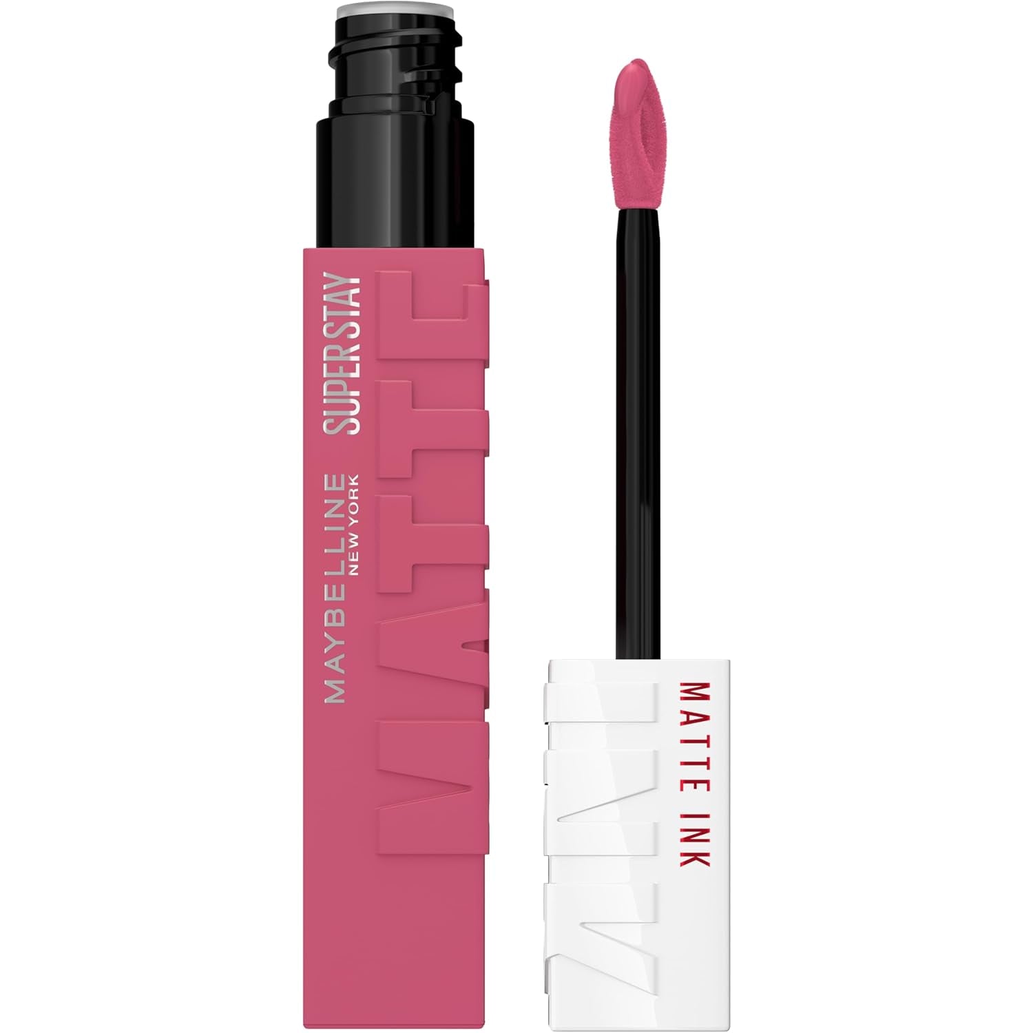 Super Stay Matte Ink Liquid Lipstick Makeup, Long Lasting High Impact Color, up to 16H Wear, Lover, Mauve Neutral, 1 Count, Packaging May Vary