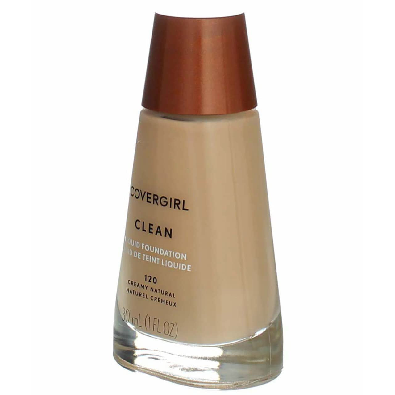 Cover Girl 00412 120Crmnat Creamy Natural Clean Liquid Make Up