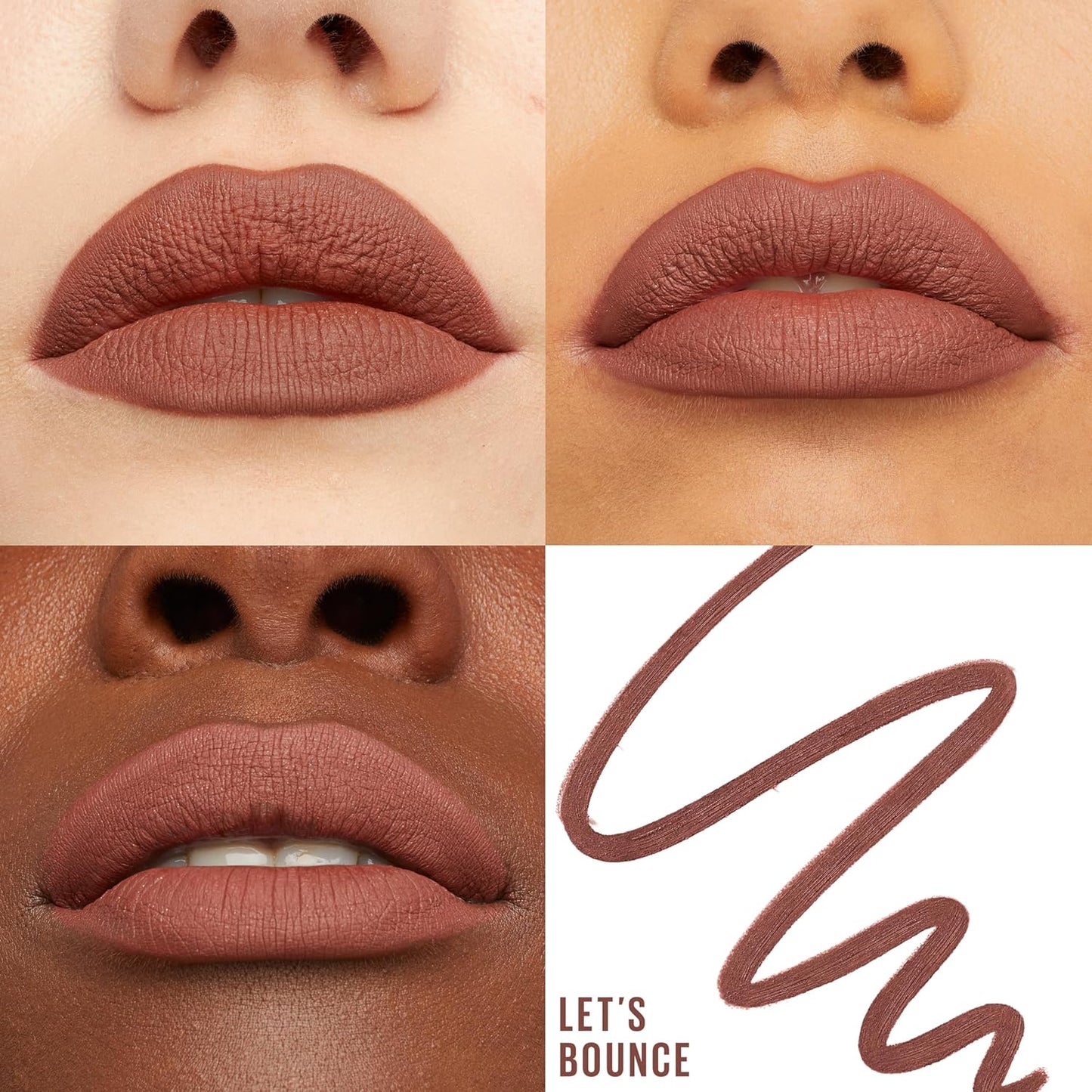Lifter Liner Lip Liner Pencil with Hyaluronic Acid, Let'S Bounce, 1 Count