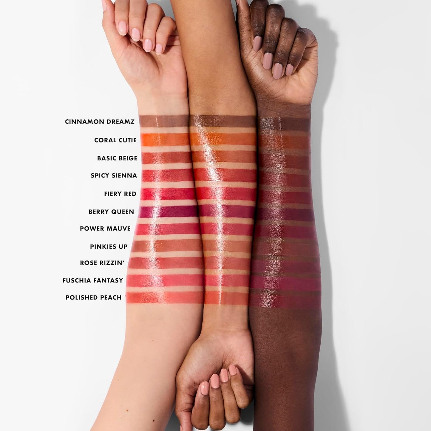 Glossy Lip Stain, Long-Lasting, Lightweight Lip Stain for a Sheer Pop of Color & Subtle Gloss Finish, Vegan & Cruelty-Free, Cinnamon Dreamz