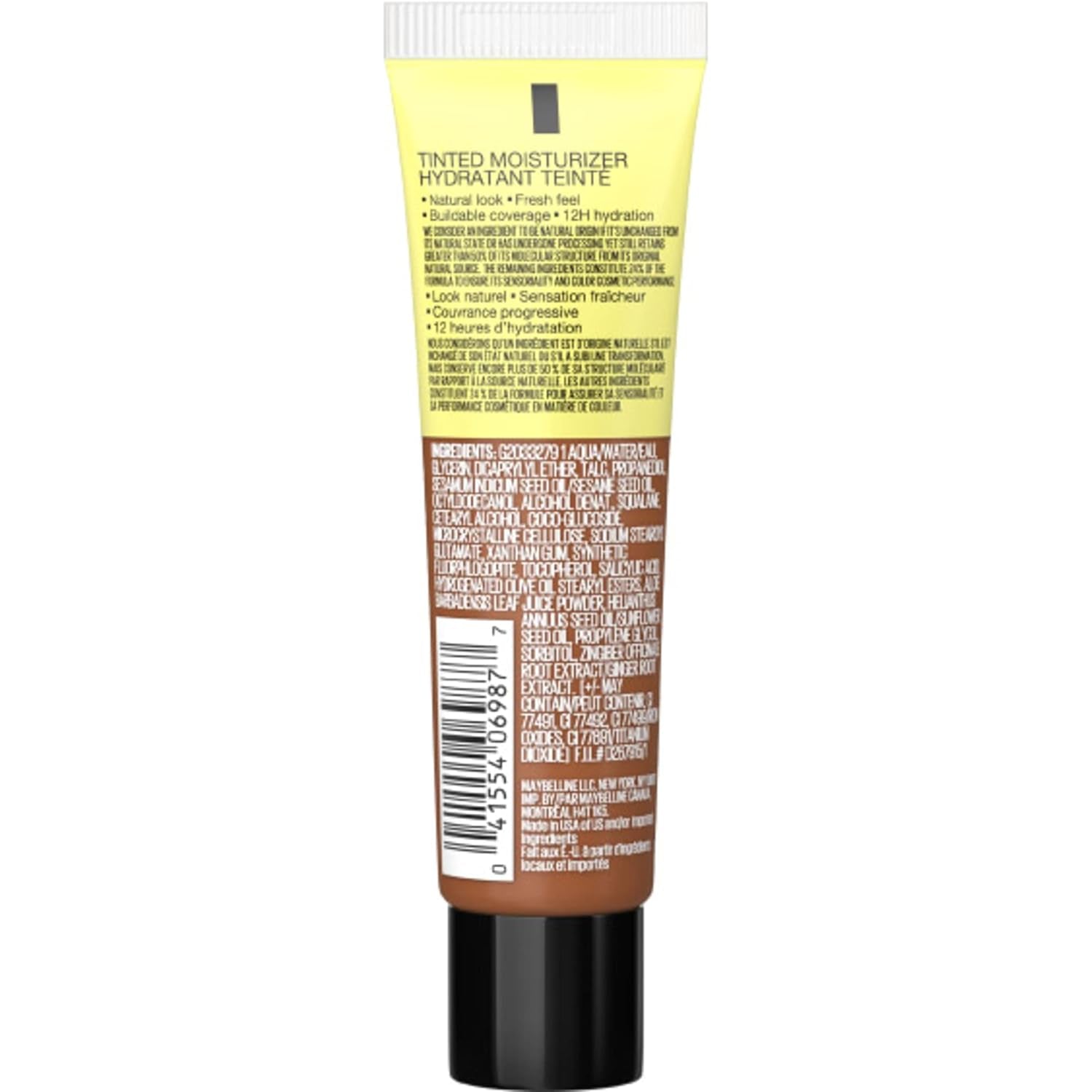 Fit Me Tinted Moisturizer, Natural Coverage, Face Makeup, 368, 1 Count