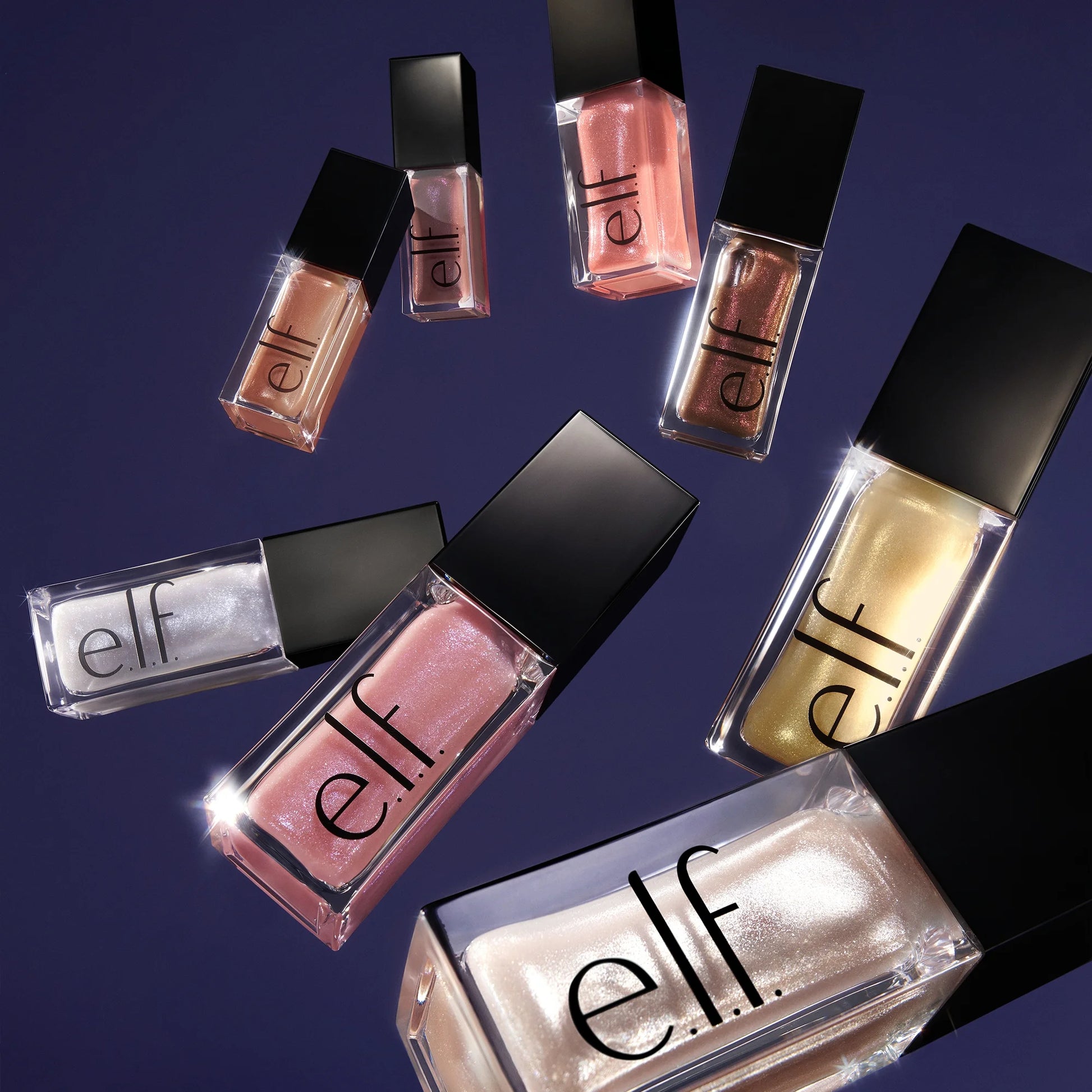 E.L.F. Glow Reviver Lip Oil Glimmer - Candy Coded - 0.25 Fl Oz