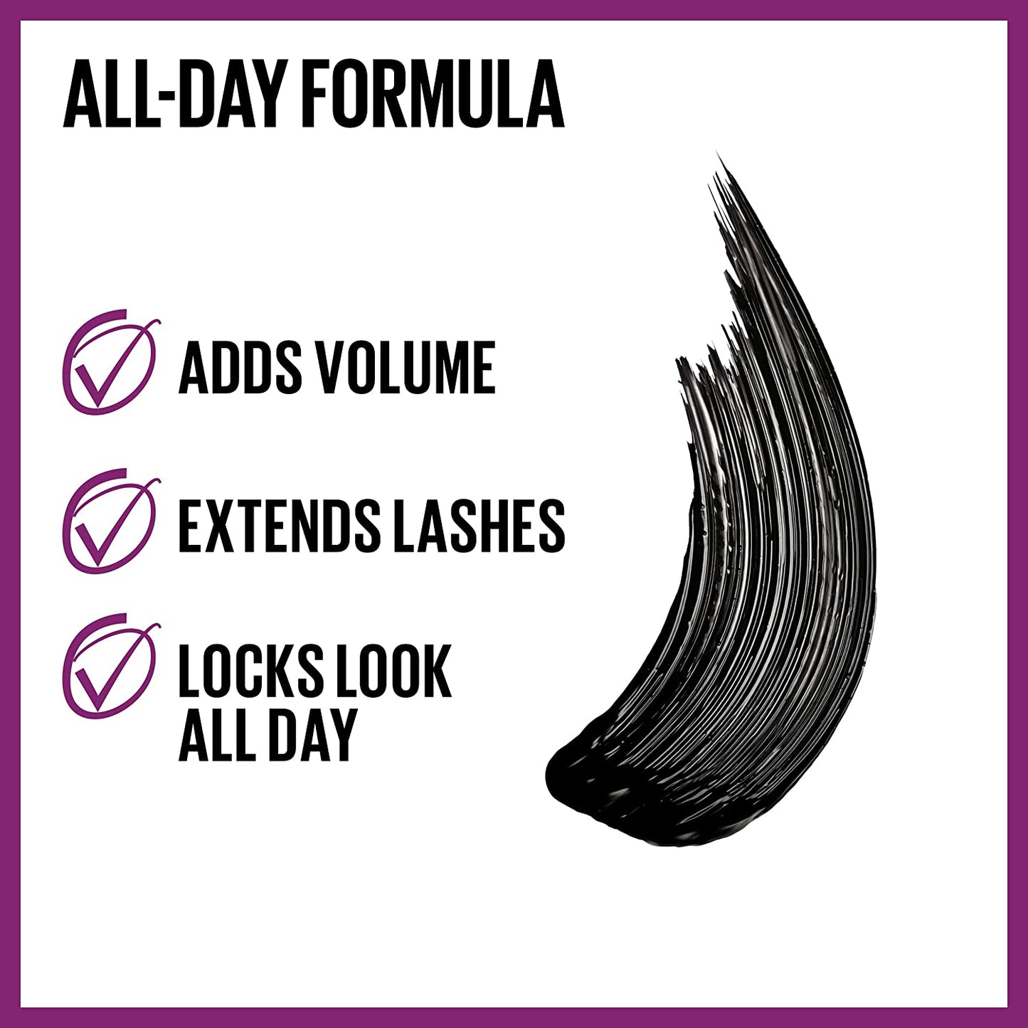 the Falsies Lash Lift Washable Mascara Volumizing, Lengthening, Lifting, Curling & Fit Me Matte + Poreless Pressed Face Powder Makeup & Setting Powder, Classic Ivory