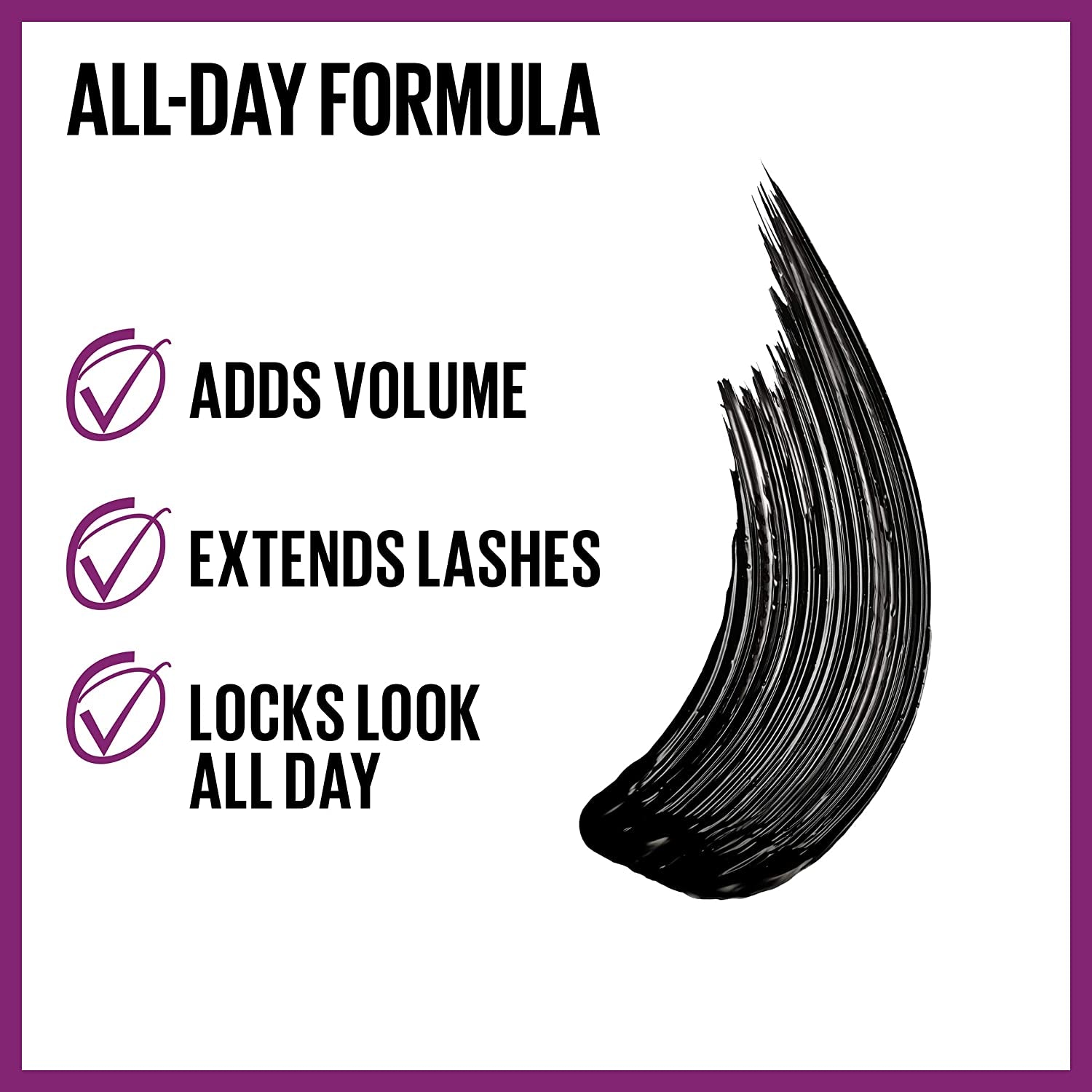 the Falsies Lash Lift Washable Mascara Volumizing, Lengthening, Lifting, Curling & Fit Me Matte + Poreless Pressed Face Powder Makeup & Setting Powder, Classic Ivory