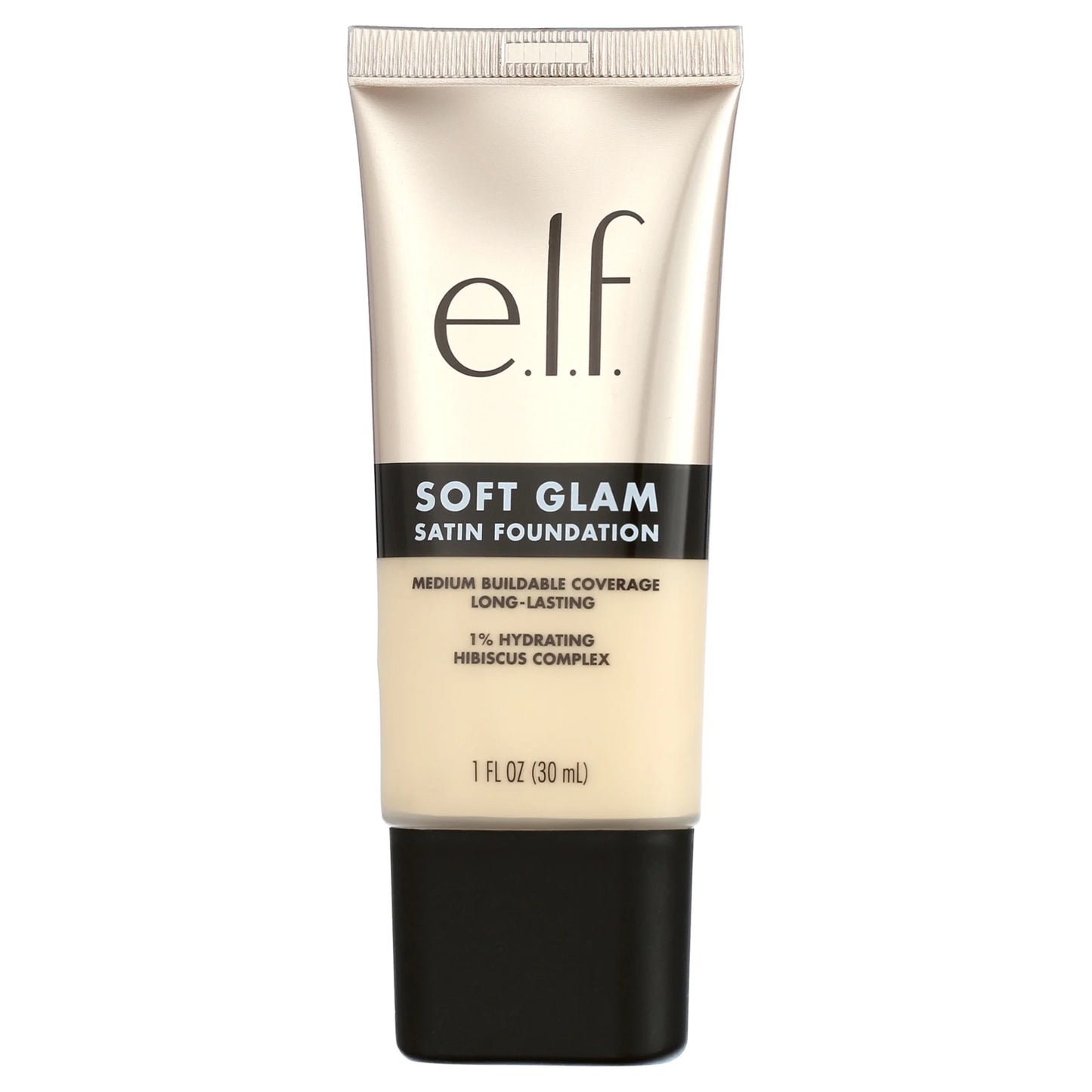 E.L.F. Soft Glam Satin Foundation, 12 Fair Warm, 1 Fl Oz