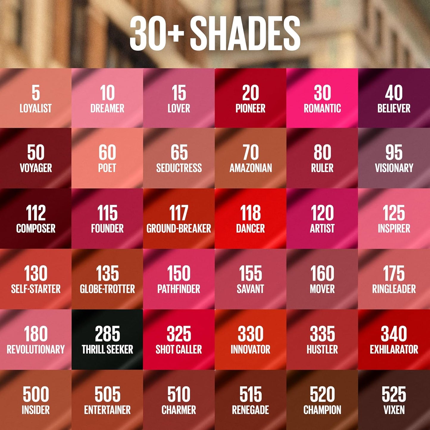 Super Stay Matte Ink Liquid Lipstick Makeup, Long Lasting High Impact Color, up to 16H Wear, Dreamer, Warm Pink Neutral, 1 Count