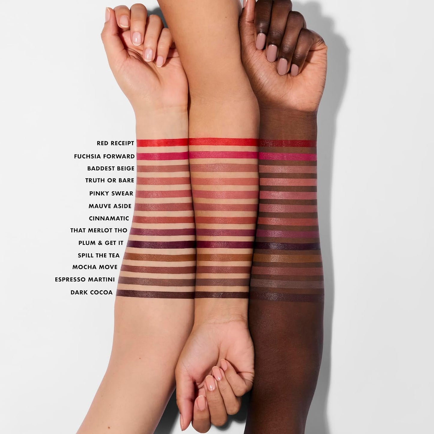 Cream Glide Lip Liner, Highly-Pigmented Pencil for Shaping & Sculpting Lips, Semi-Matte Finish, Vegan & Cruelty-Free, Mauve Aside