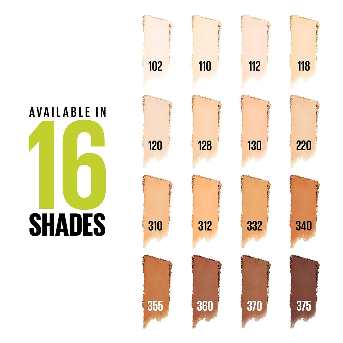 Super Stay up to 24HR Hybrid Powder-Foundation, Medium-To-Full Coverage Makeup, Matte Finish, 220, 1 Count