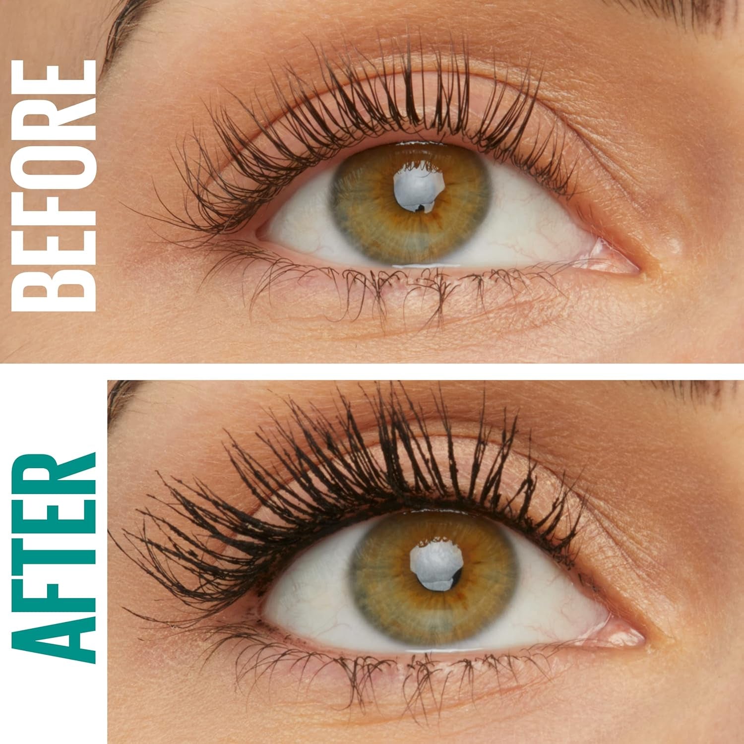 Green Edition Mega Mousse Mascara Makeup, Smooth Buildable and Lightweight Volume, Formulated with Shea Butter, Very Black, 1 Count