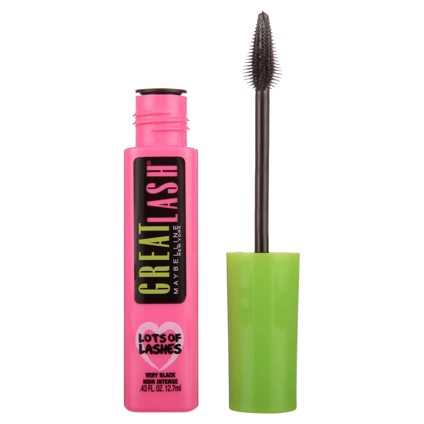 Great Lash Lots of Lashes Washable Mascara, Very Black
