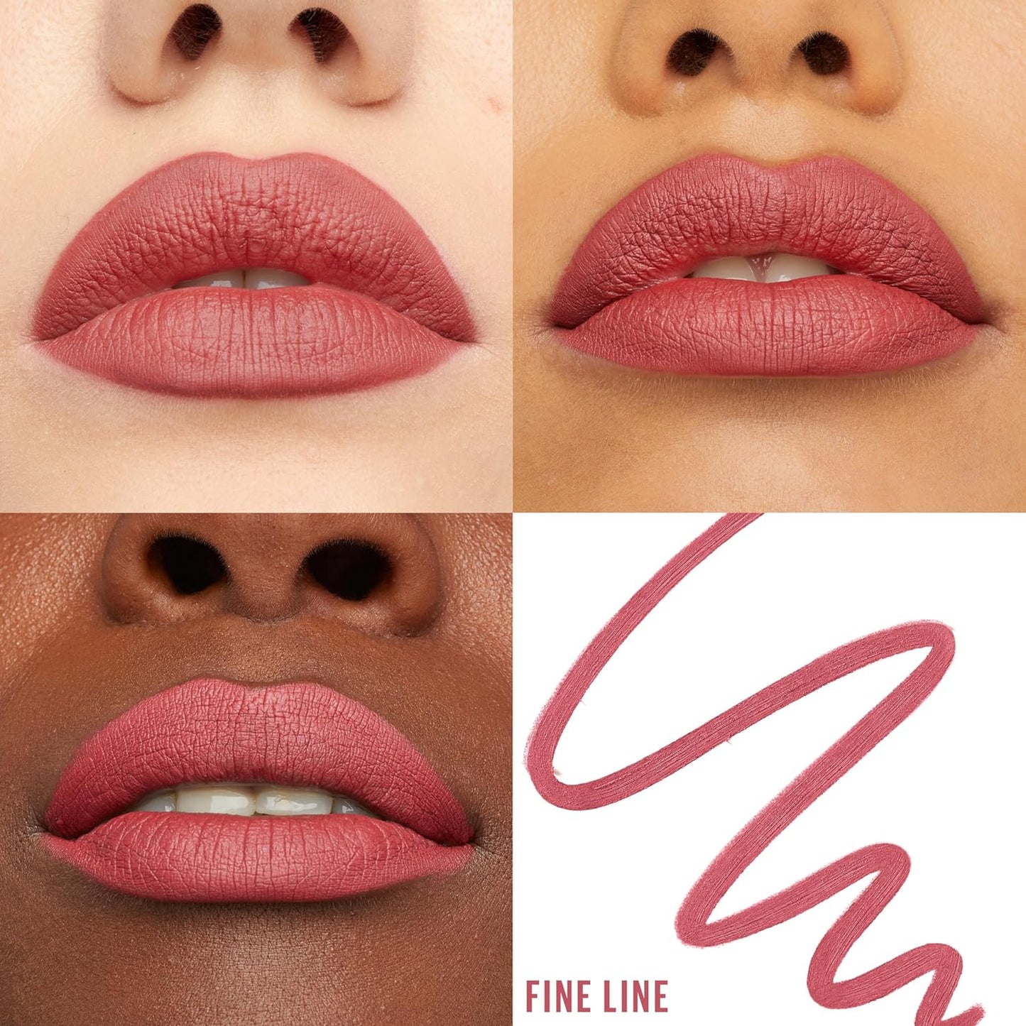 Lifter Liner Lip Liner Pencil with Hyaluronic Acid, Fine Line, 1 Count