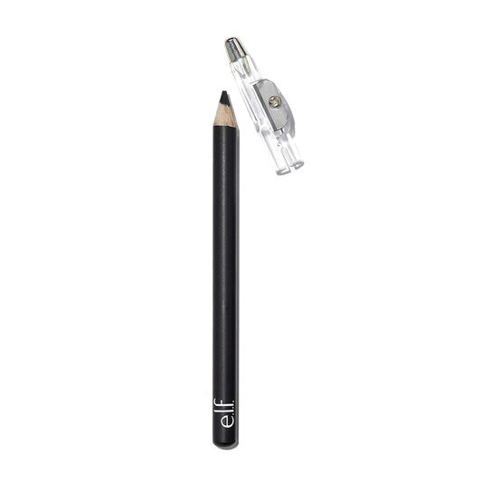 Satin Eyeliner Pencil, Smooth Glide Eyeliner for a Satin Finish, Includes a Built-In Sharpener, Vegan & Cruelty-Free, Black