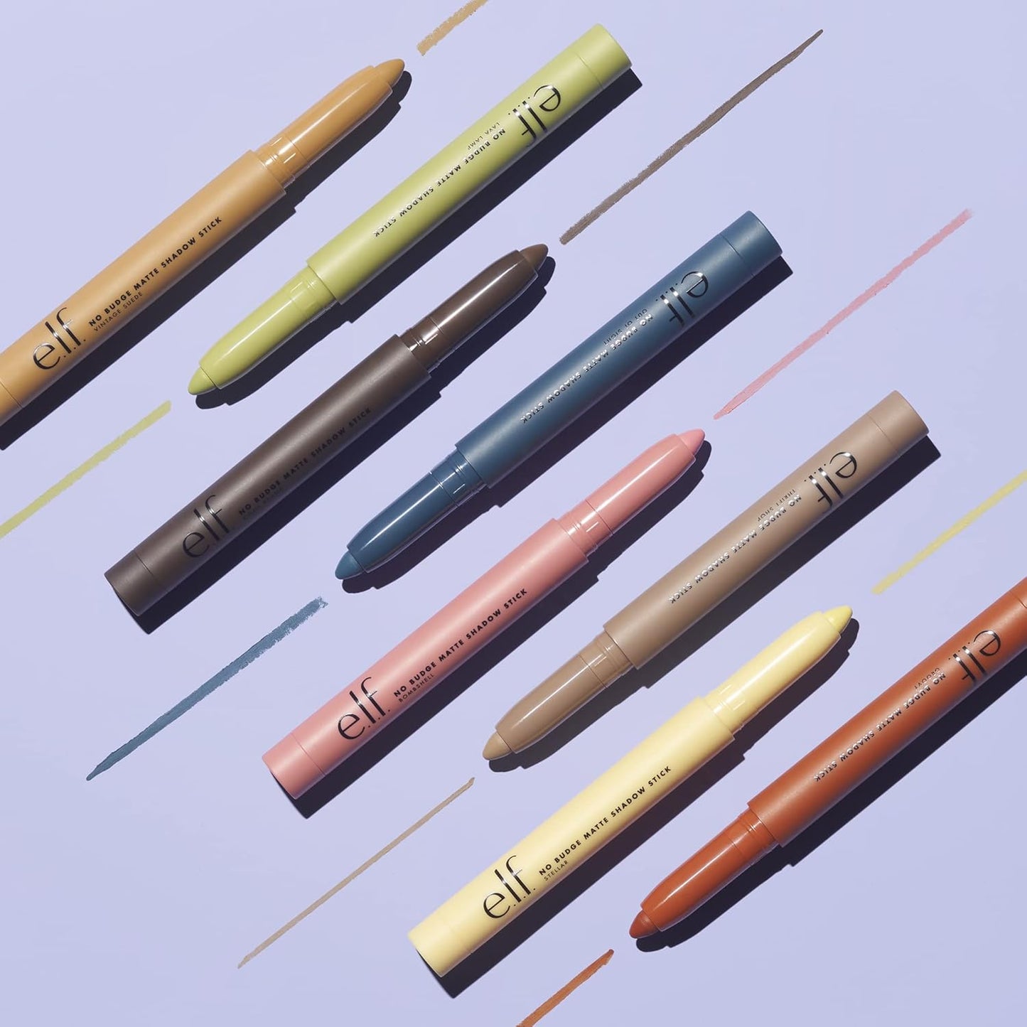 No Budge Matte Shadow Stick, One-Swipe Cream Eyeshadow Stick, Long-Wear & Crease Resistant, Matte Finish, Out of Sight