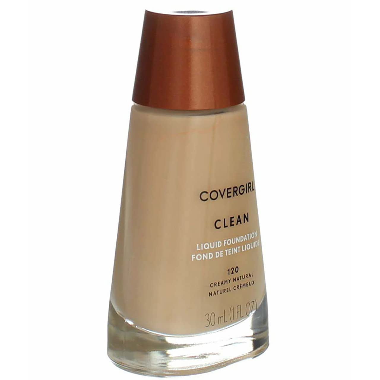 Cover Girl 00412 120Crmnat Creamy Natural Clean Liquid Make Up