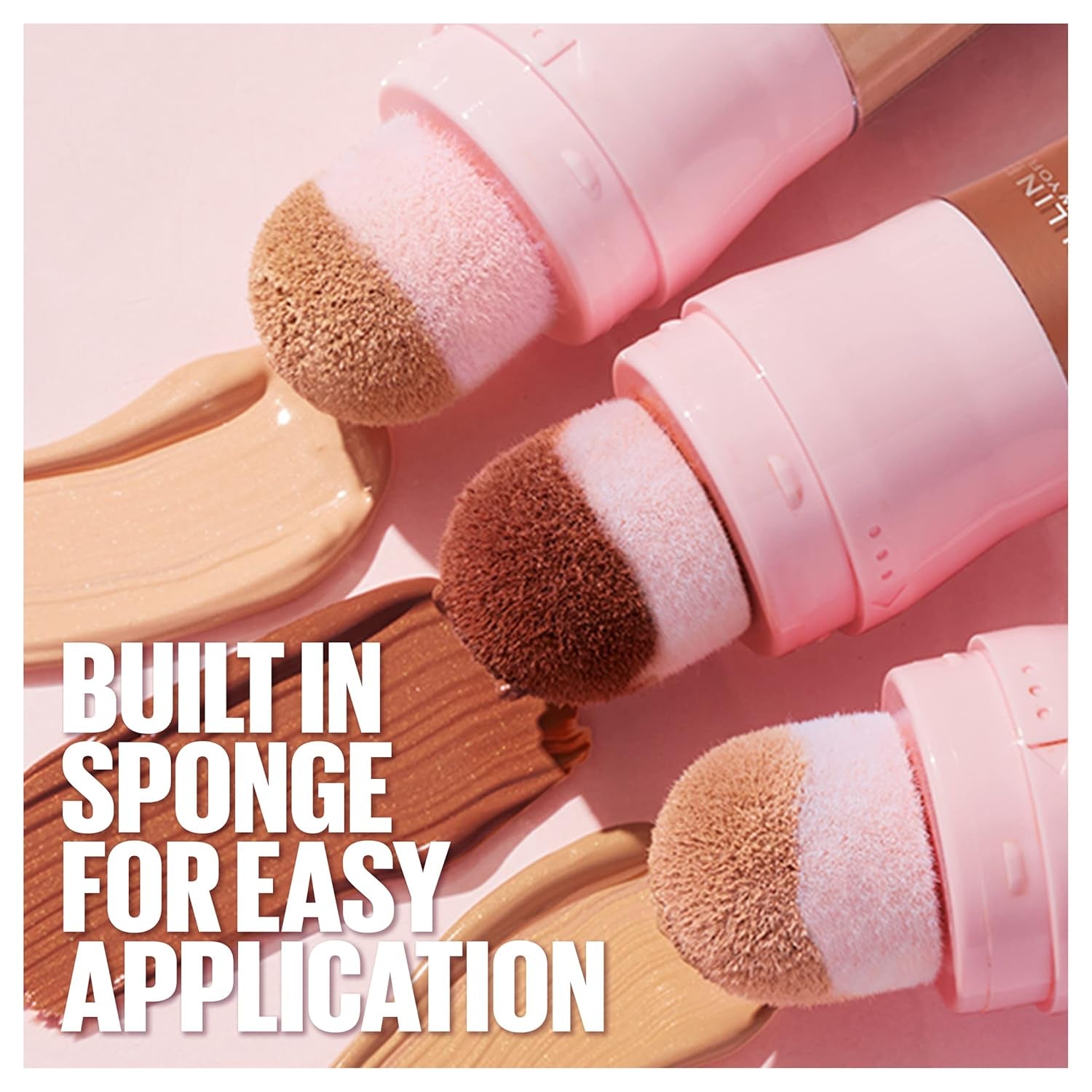 Baby Skin Primer + Instant Age Rewind Glow Foundation Makeup Bundle, Includes 1 Primer and 1 Light/Medium Makeup Base