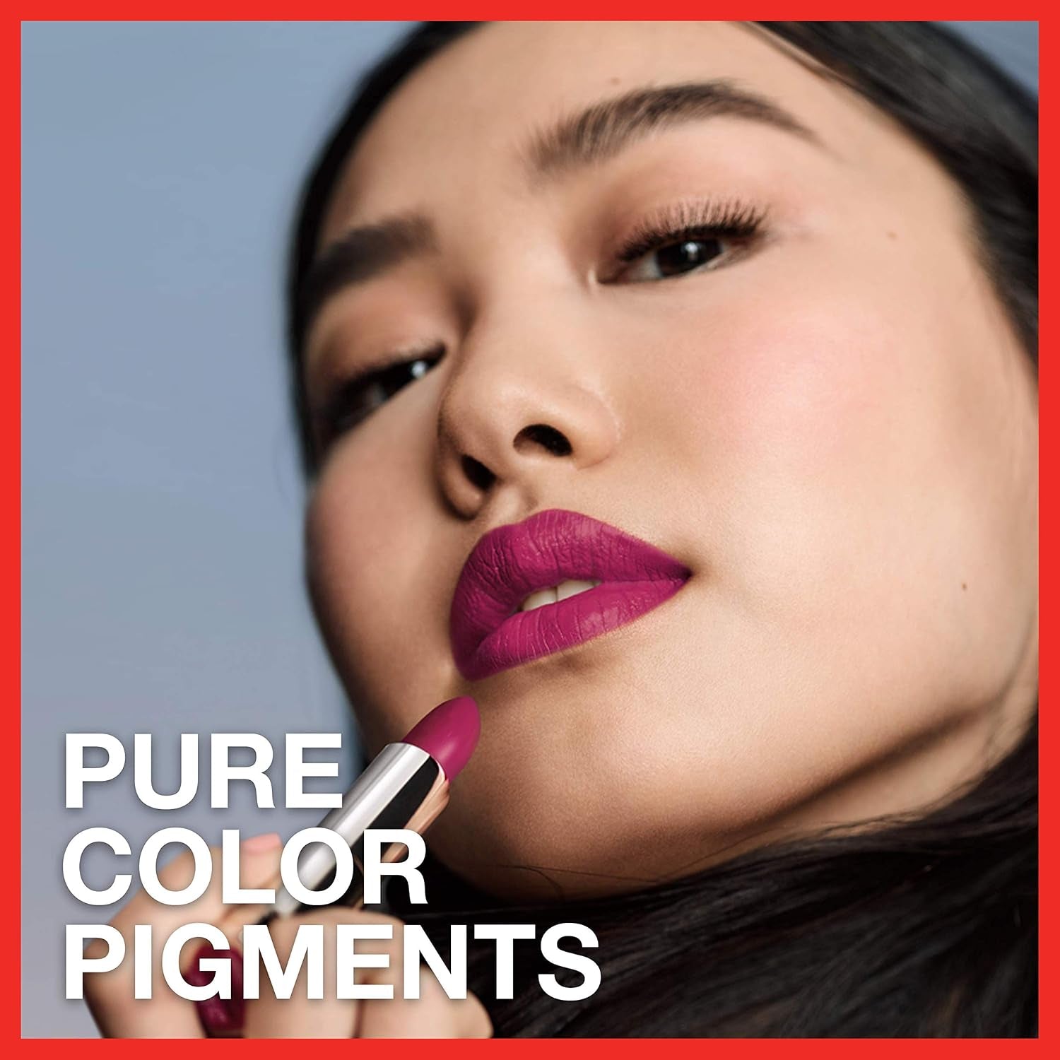 Color Sensational Lipstick, Lip Makeup, Matte Finish, Hydrating Lipstick, Nude, Pink, Red, Plum Lip Color, Blushing Pout, 0.15 Oz; (Packaging May Vary)