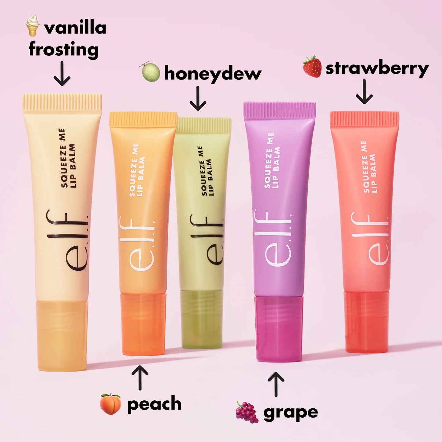E.L.F. Squeeze Me Lip Balm, Grape, 0.21Oz