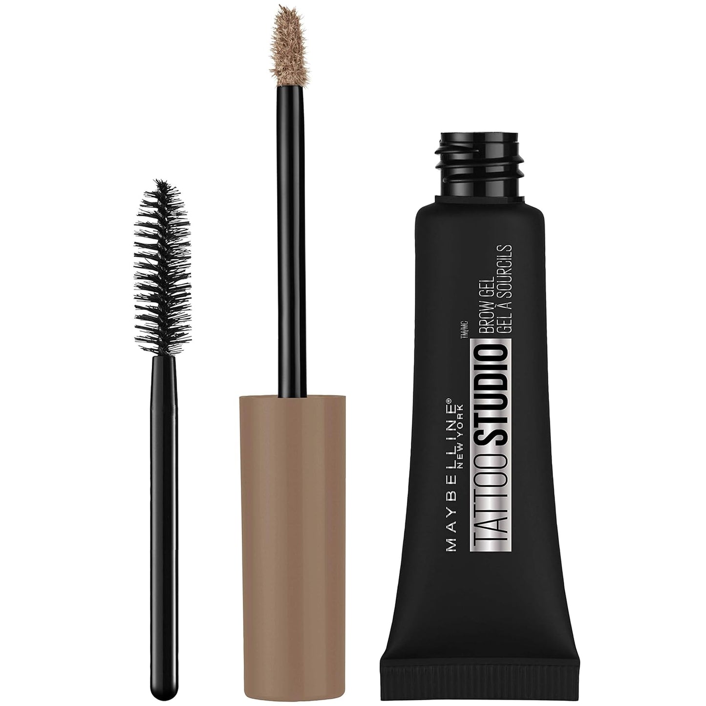 Tattoostudio Waterproof Eyebrow Gel Makeup, Soft Brown, 1 Count