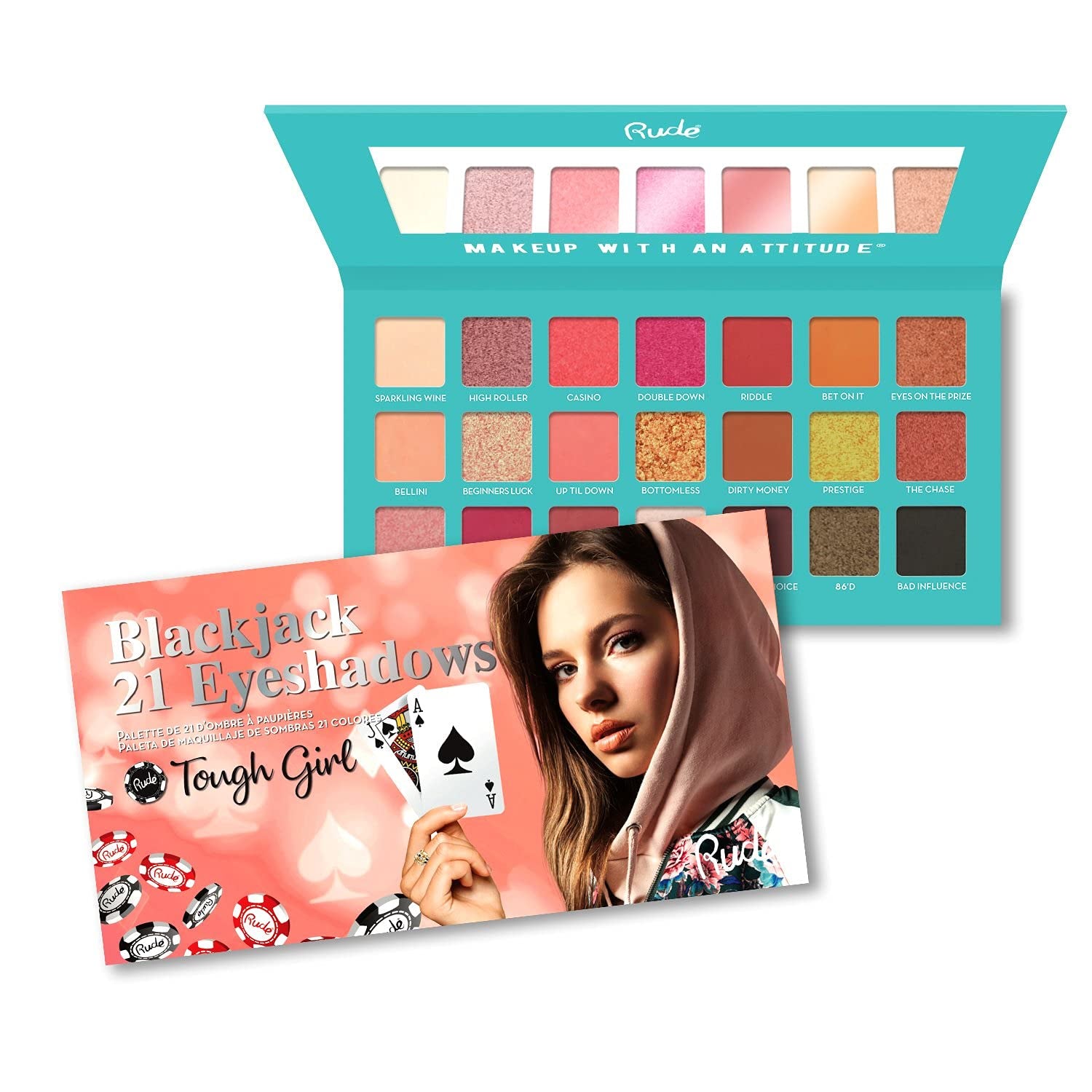 - Blackjack 21 Eyeshadows - Tough Girl - Tough Girl