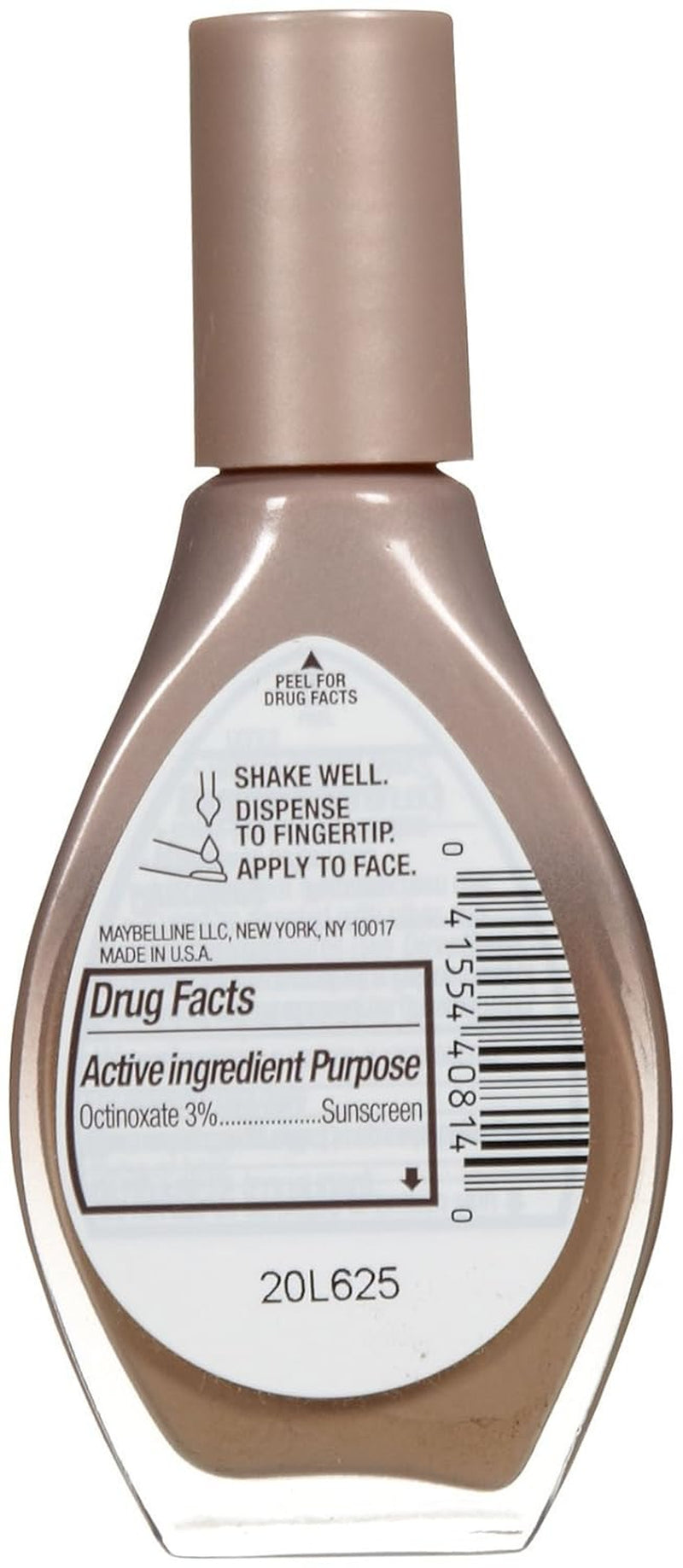 New York Dream Wonder Fluid-Touch Foundation, Natural Beige, 0.67 Fluid Ounce