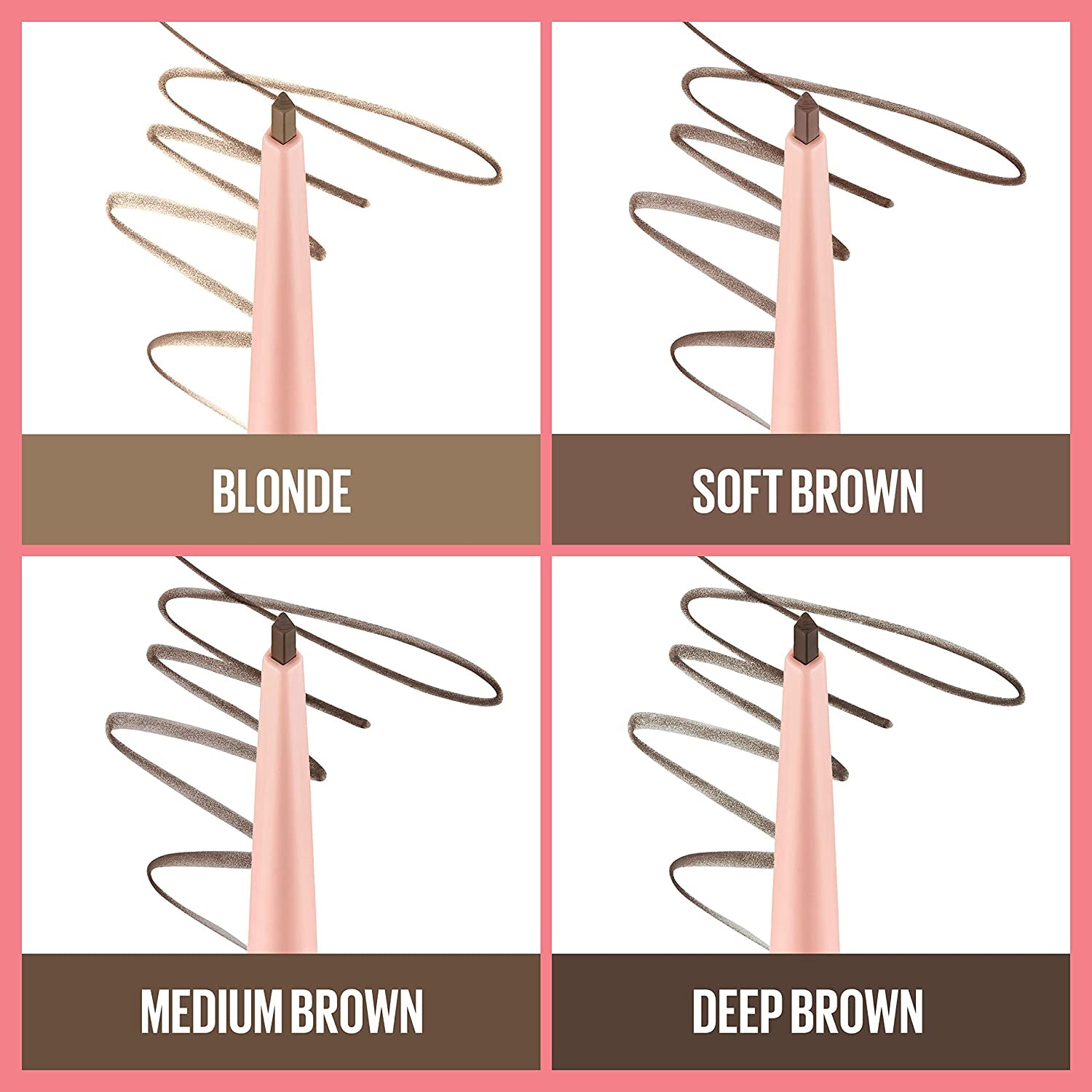 Total Temptation Eyebrow Definer Pencil, Soft Brown, 1 Count