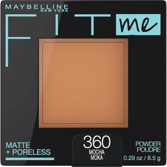 Maybelline Fit Me Matte + Poreless Pressed Face Powder Makeup - 0.29Oz