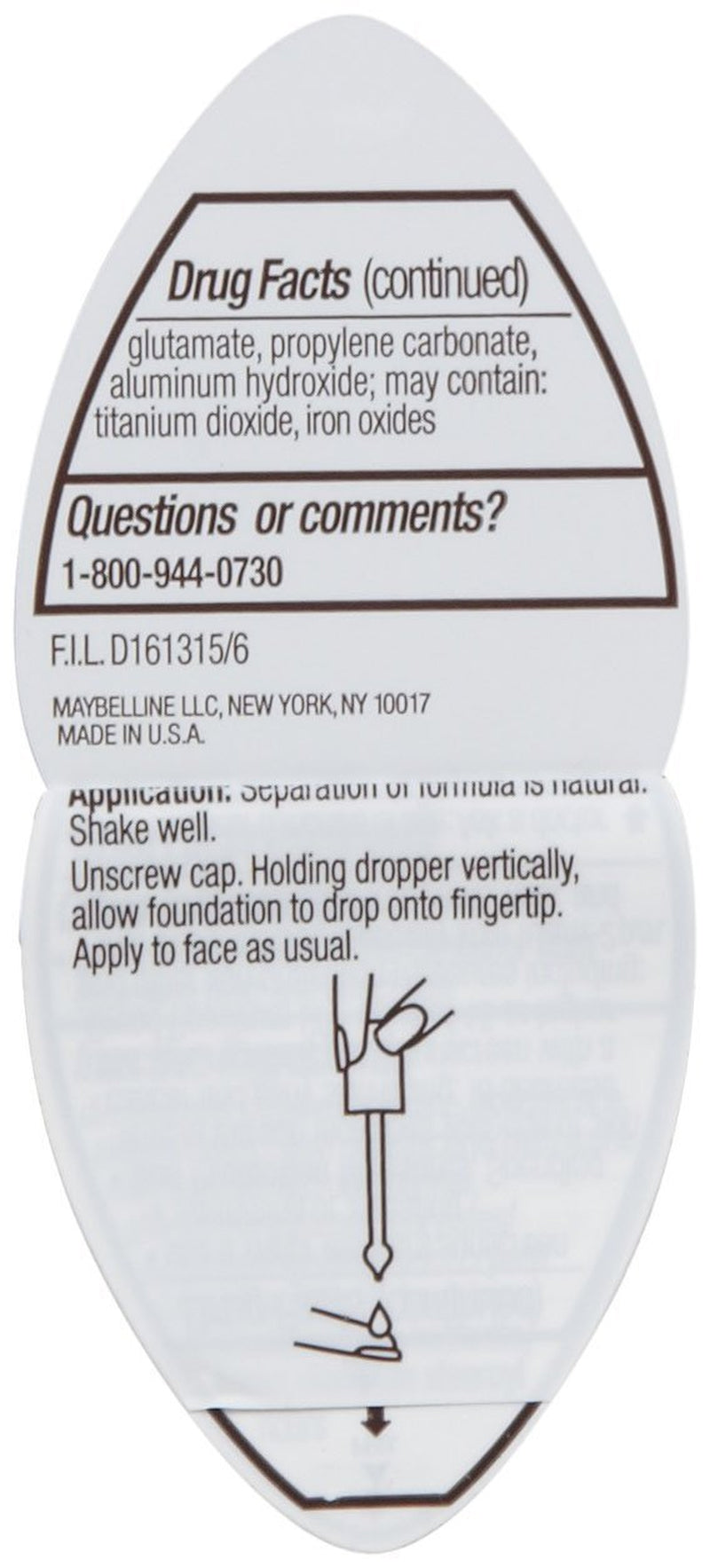 New York Dream Wonder Fluid-Touch Foundation, Natural Beige, 0.67 Fluid Ounce