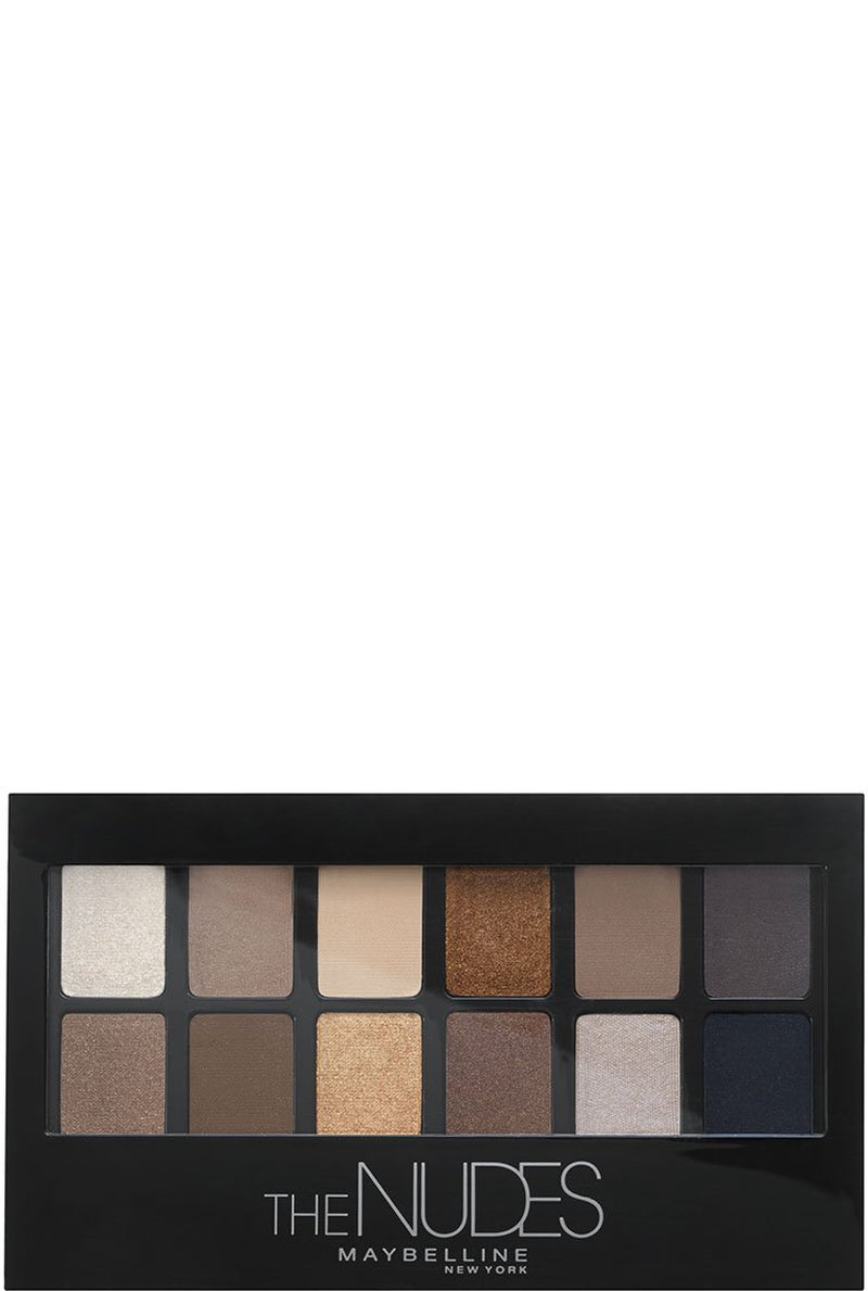 New York Limited-Edition Fundles Send Nudes W/Eyeshadow Palette, Color Sensational Vivid Hot Lacquer Lip Gloss and Easy-Carry Nude Tote-Bag (Pack of 2)