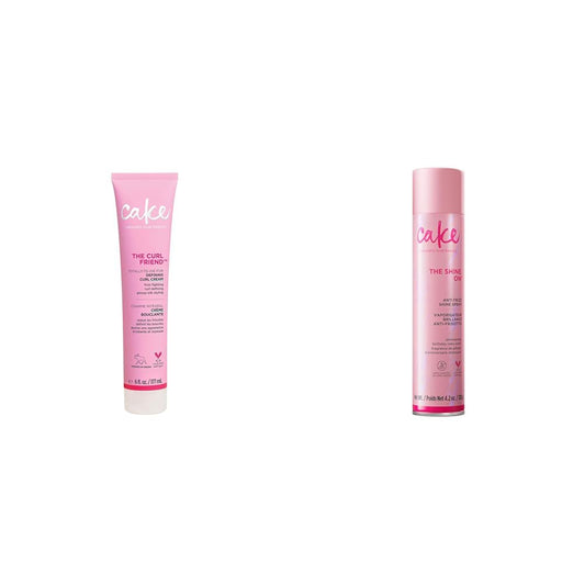 Cake Beauty Curl Friend Curl Cream & Anti-Frizz Shine Spray Bundle – main photo