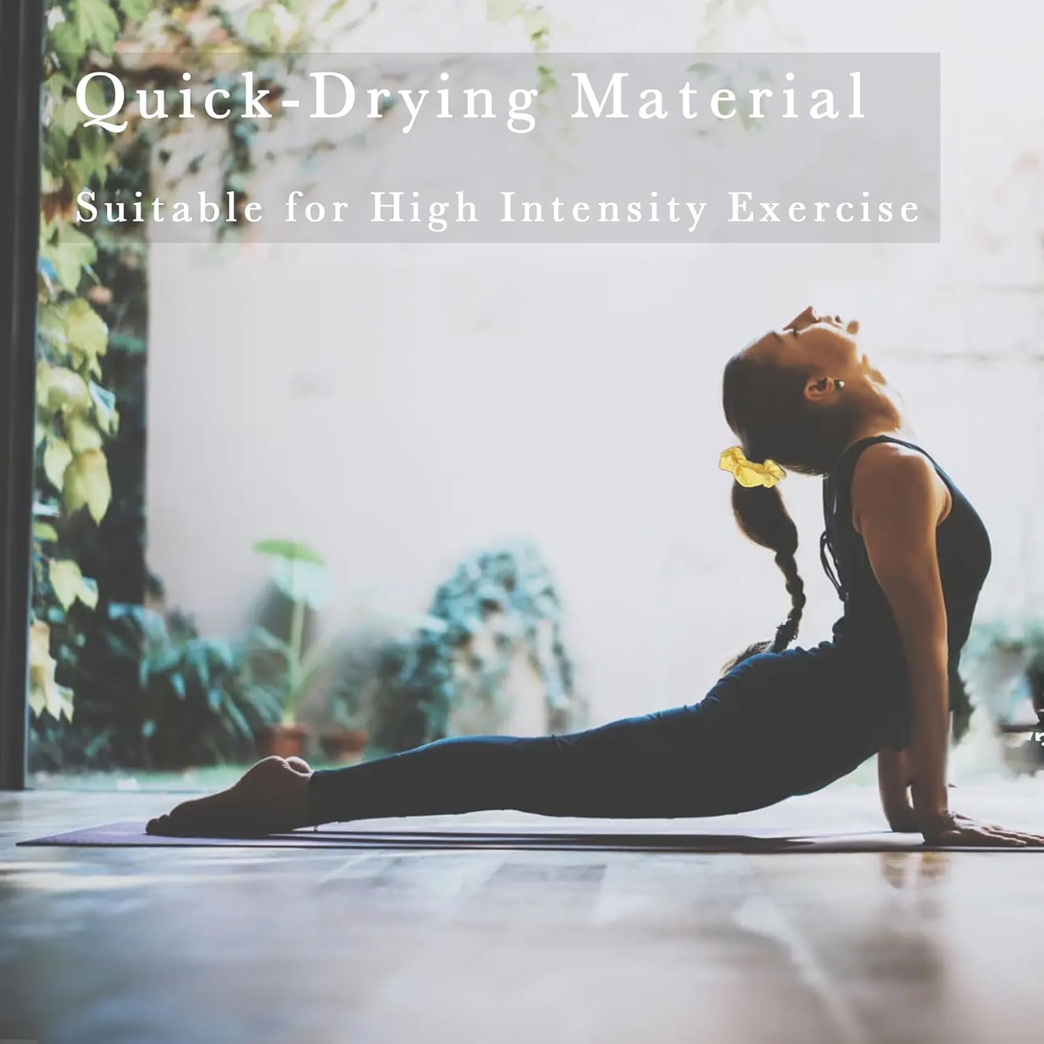 Waterproof Neon Scrunchies Gym Scrunchie - Water-Resistant Hair Ties Pool Scrunchie 16 Colors Elastic Hair Bands Ponytail Holder Beach Scrunchies, Party Size Scrunchie, Hair Tie for Women