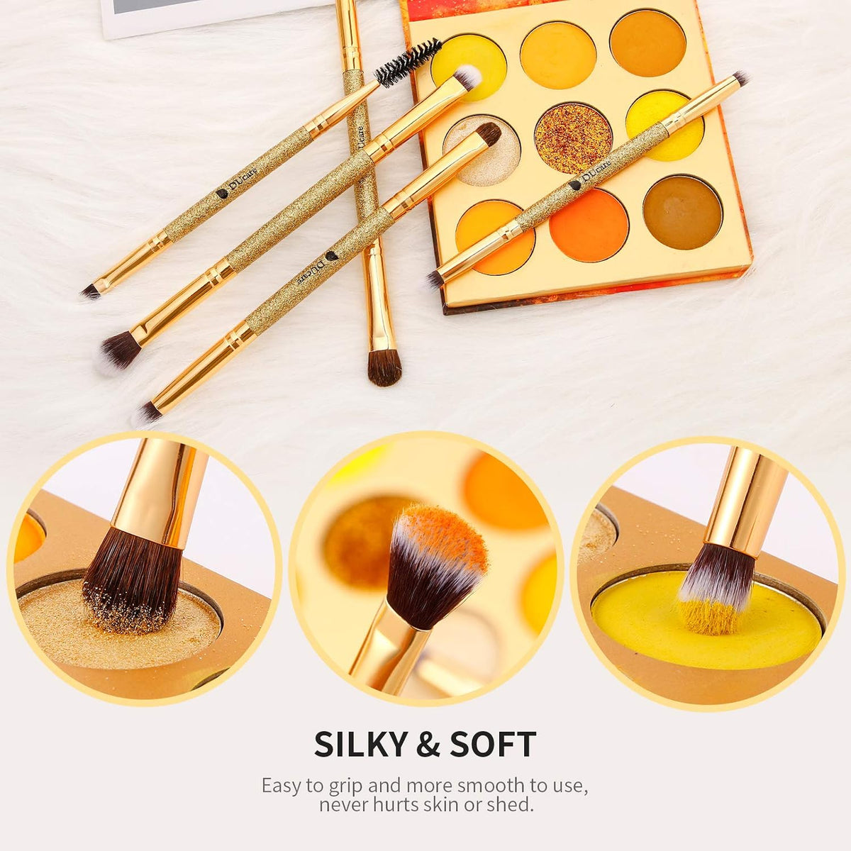 DUcare Eyeshadow Brush Set with Brush Cleaner – photo 3 of 9