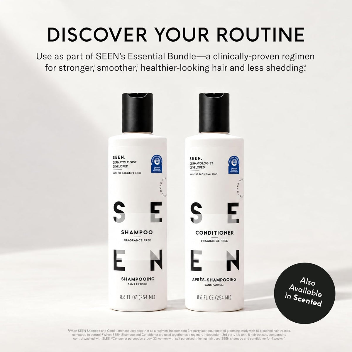 SEEN Fragrance Free Conditioner, 8.6 oz