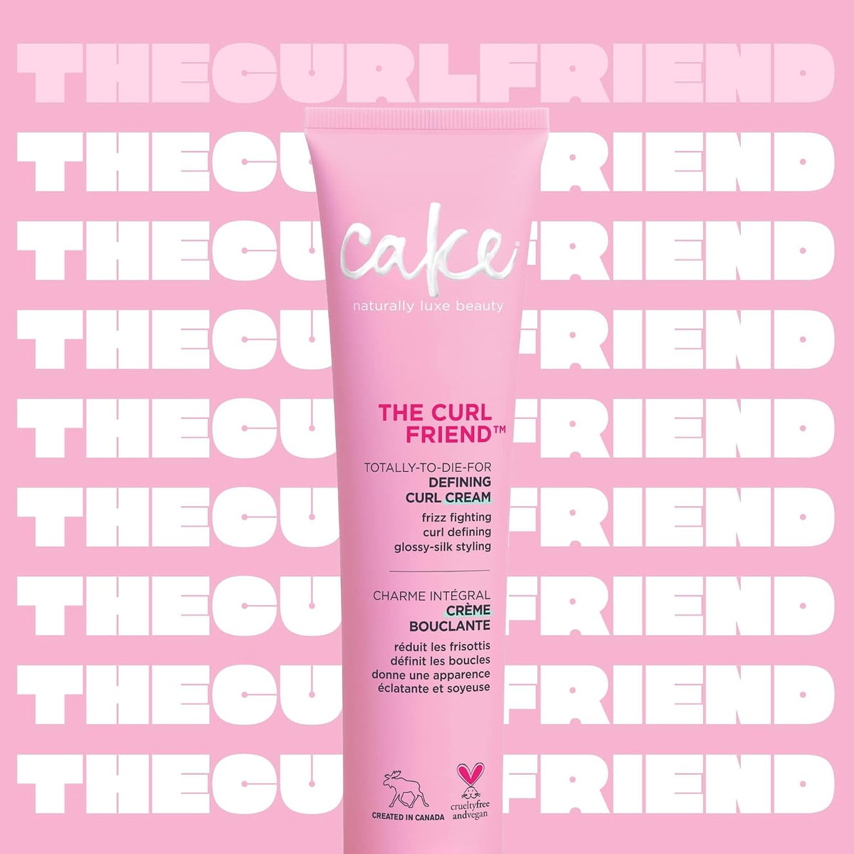 Cake Beauty Curl Friend Curl Cream & Anti-Frizz Shine Spray Bundle – photo 3 of 7