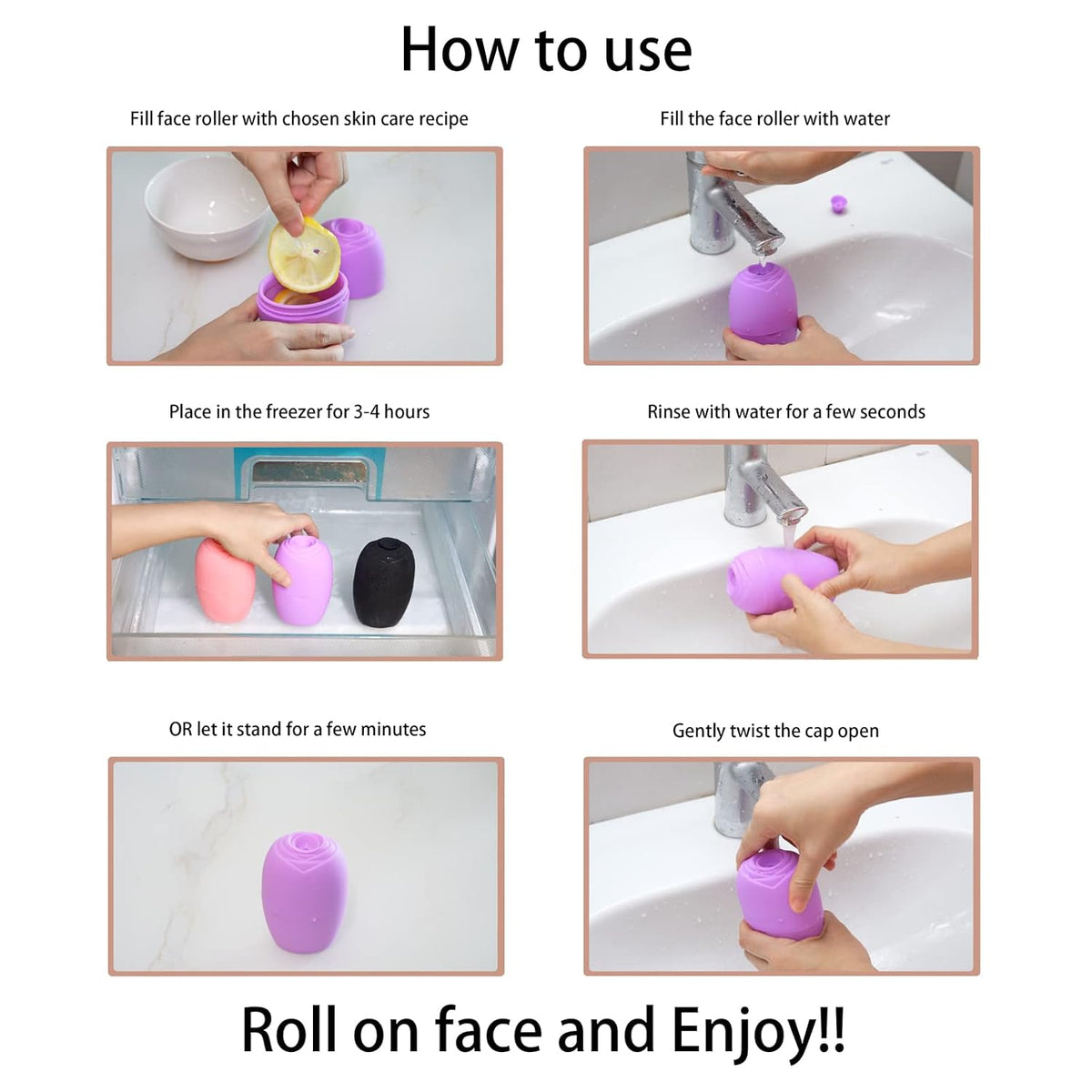 Satera Sisters Beauty Ice Face Roller 2 Pack – photo 3 of 4