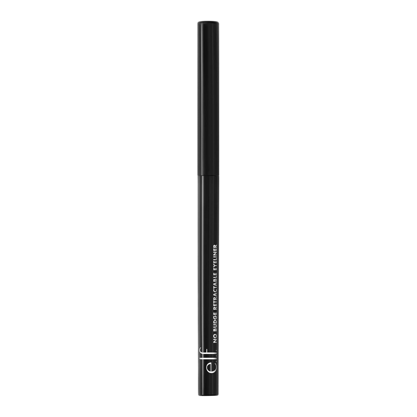 No Budge Retractable Eyeliner, Creamy, Ultra-Pigmented & Waterproof, Creates Bold & Defined Lines, Vegan & Cruelty-Free, Black