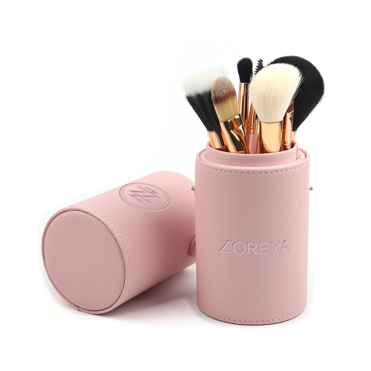 Z'OREYA 12-Piece Pink Makeup Brush Set with Holder – photo 6 of 7