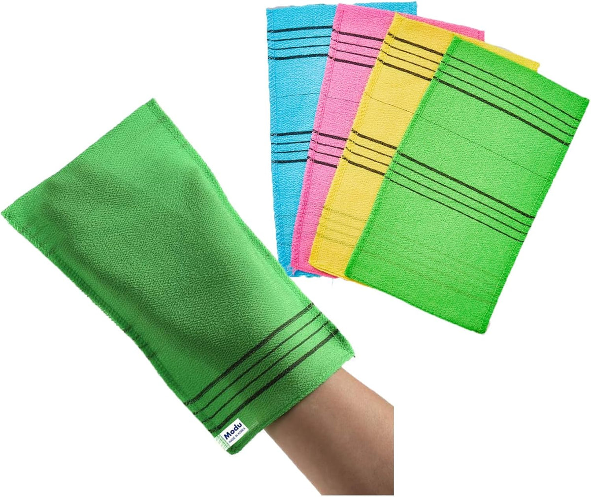 Modu Korean Exfoliating Mitts 4-Pack – main photo