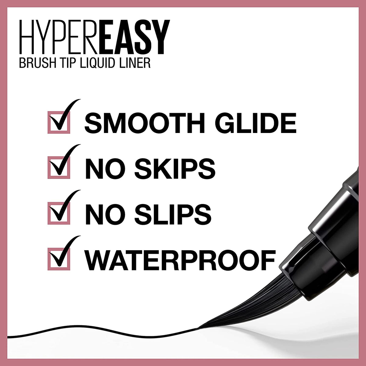 Maybelline Hyper Easy Liquid Eyeliner – Pitch Black – photo 4 of 15