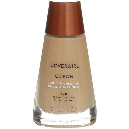 Cover Girl 00412 120Crmnat Creamy Natural Clean Liquid Make Up