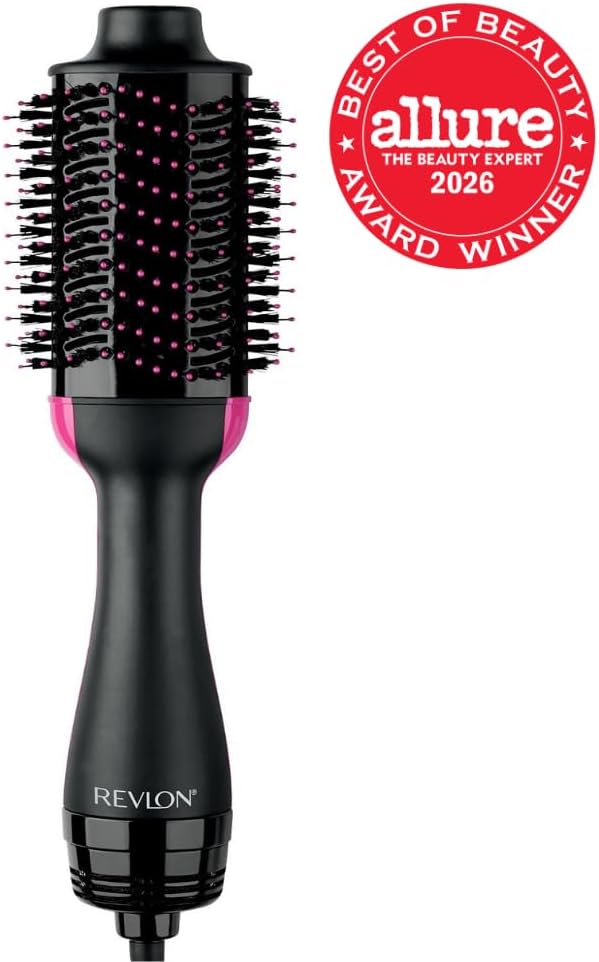 Revlon One-Step Volumizer Hair Dryer & Hot Air Brush – front view with Allure Best of Beauty 2026 badge – photo 2 of 8