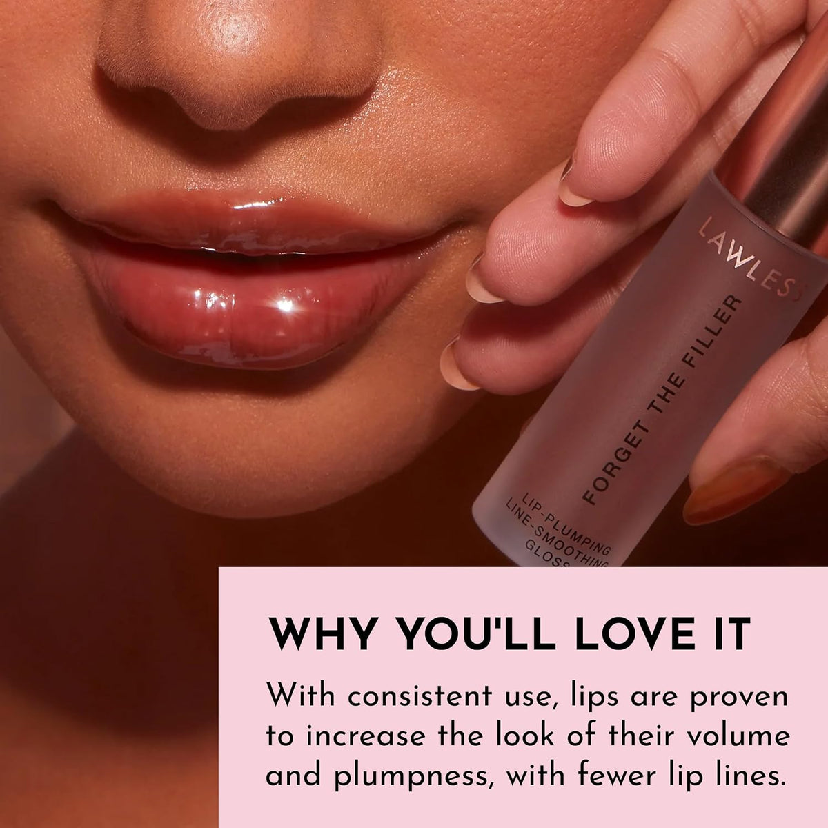 Lawless Forget the Filler Lip Plumper Gloss – Maple Sugar – photo 5 of 7