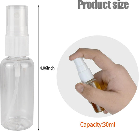 Travel Fine Mist Spray Bottles – 2 Pack, 1 oz
