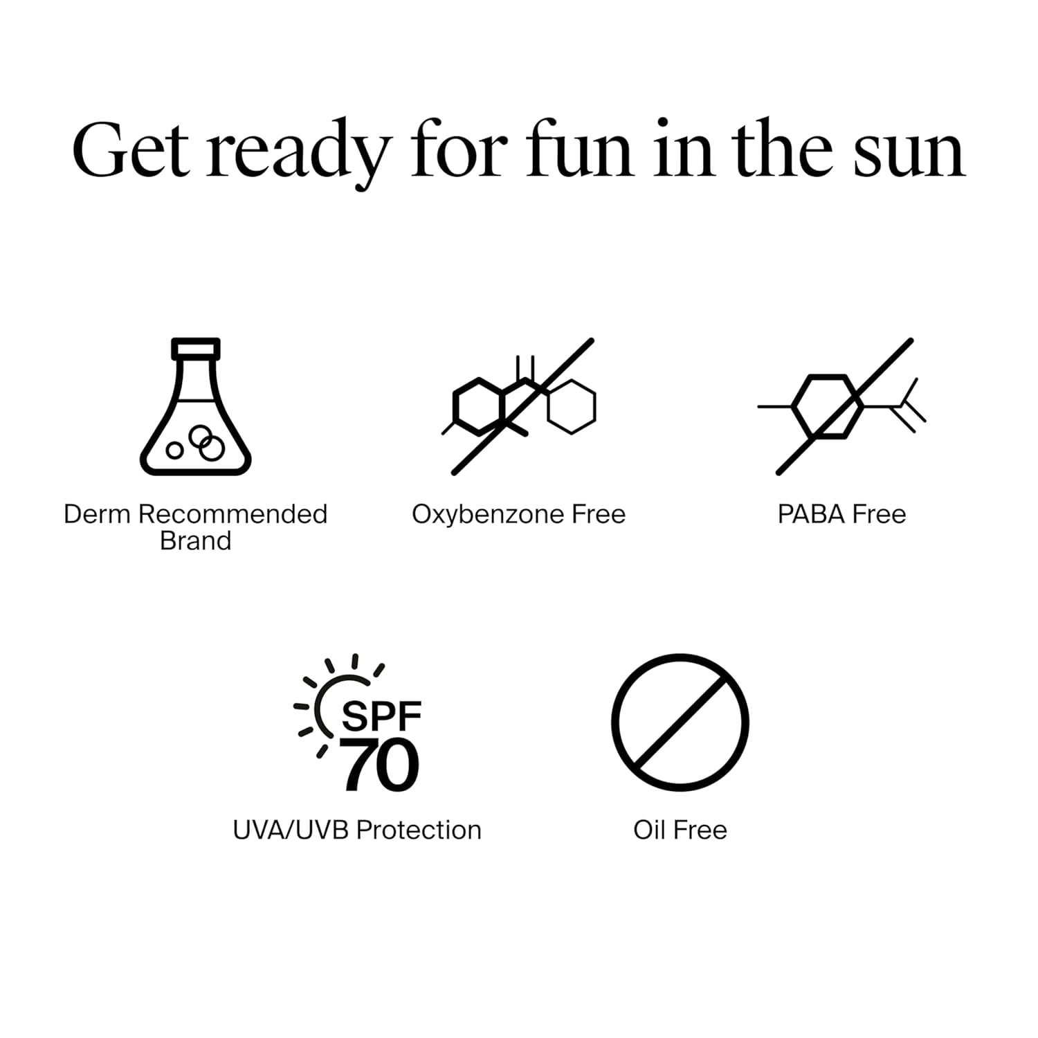 Sunscreen Lotion Beach Defense SPF 70, 6.7 Fl Oz, Face and Body Sunscreen, Oil Free, Fast Absorbing, Oxybenzone Free Sun Care