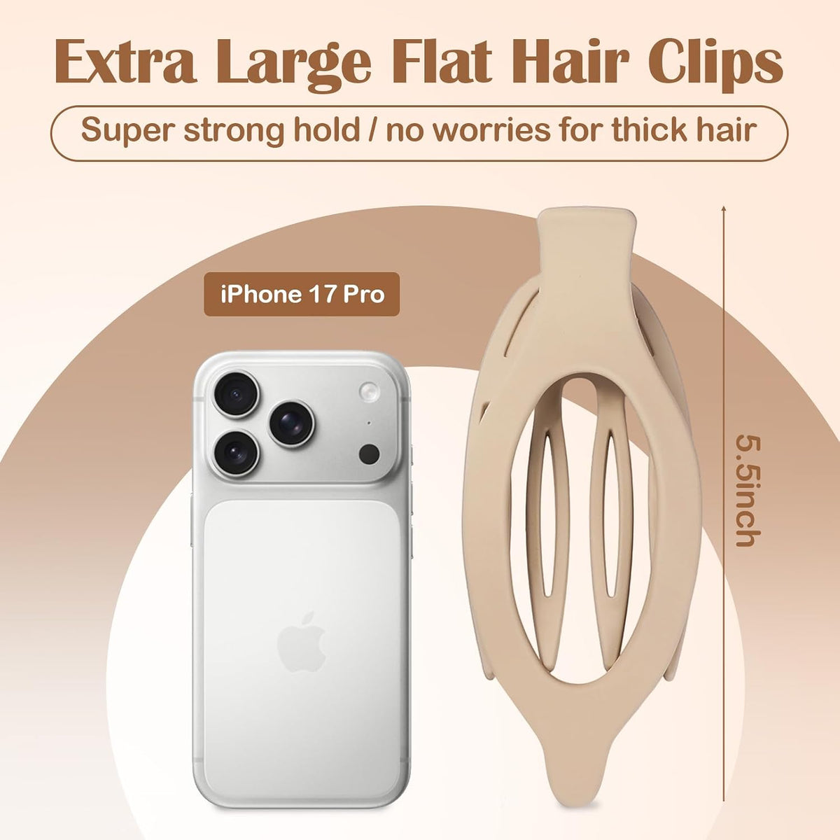 Satera Sisters Beauty Flat Claw Clips 4-Pack – photo 3 of 7