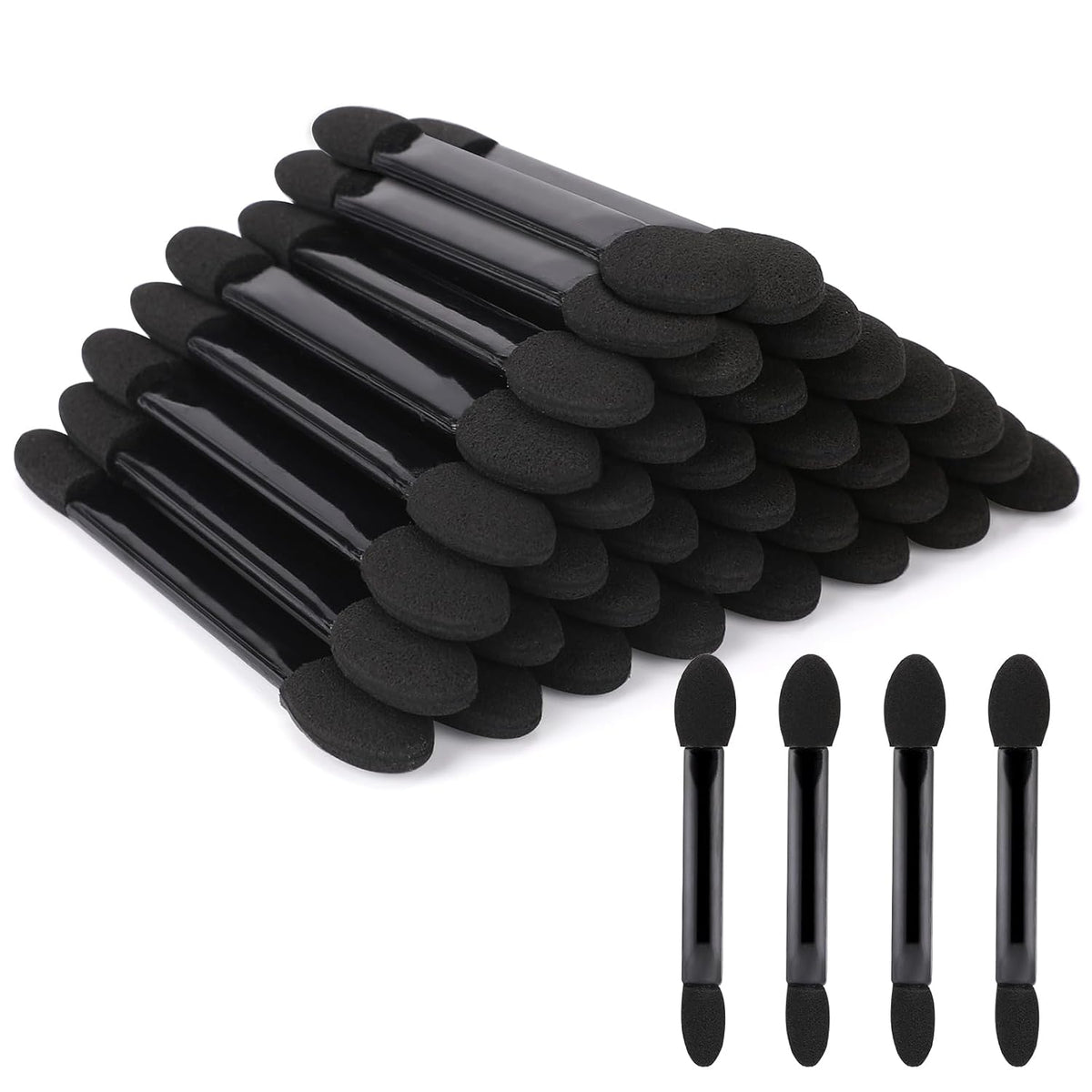 50-Piece Disposable Eyeshadow Sponge Applicators – main photo