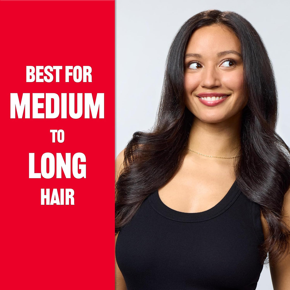 Revlon One-Step Volumizer Hair Dryer & Hot Air Brush – best for medium to long hair, shown on model – photo 5 of 8