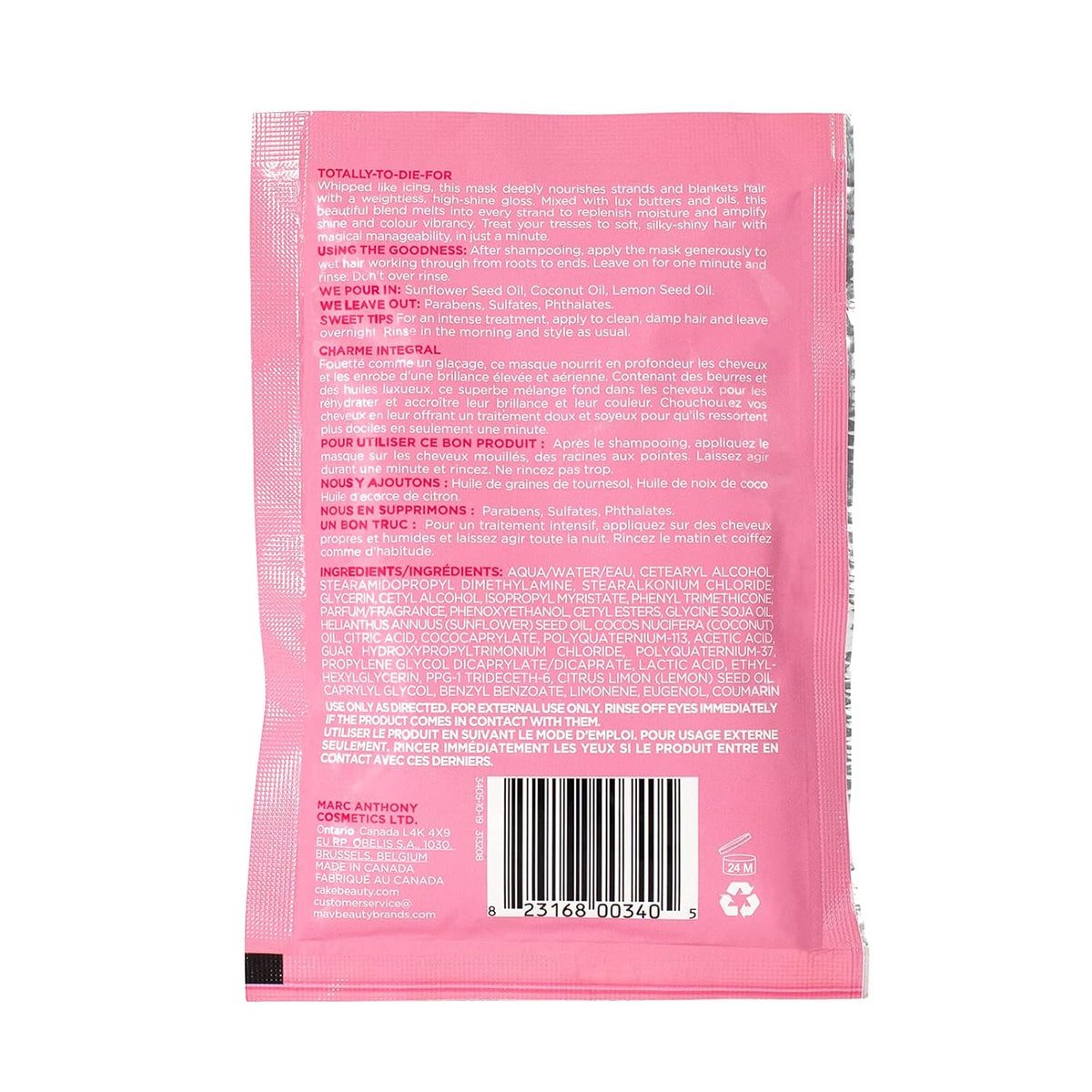 Cake Beauty The Top Coat One Minute High Shine Hair Mask – photo 2 of 7